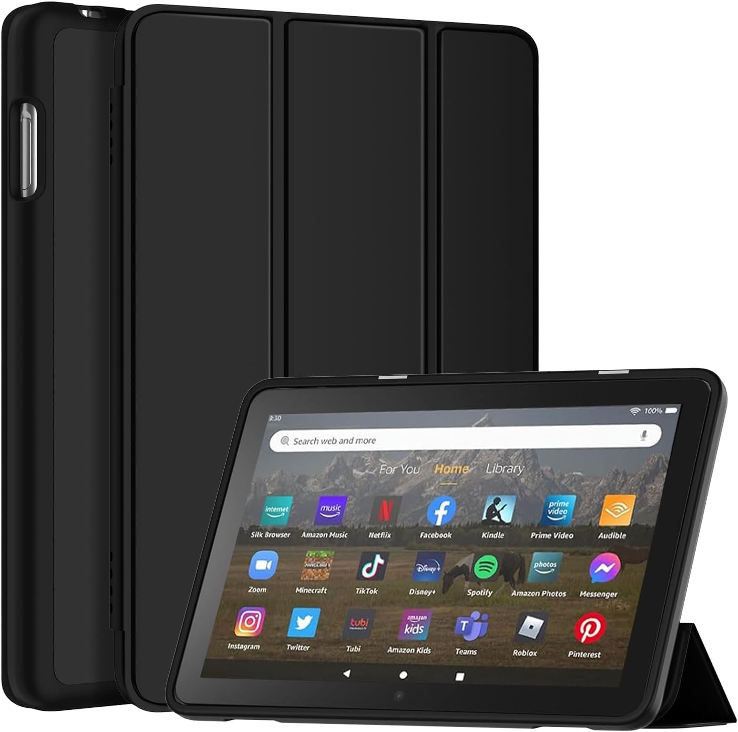 Amazon.co.jp: amazon fire hd 8 & 8 Plus カバー ケース 2024/2022